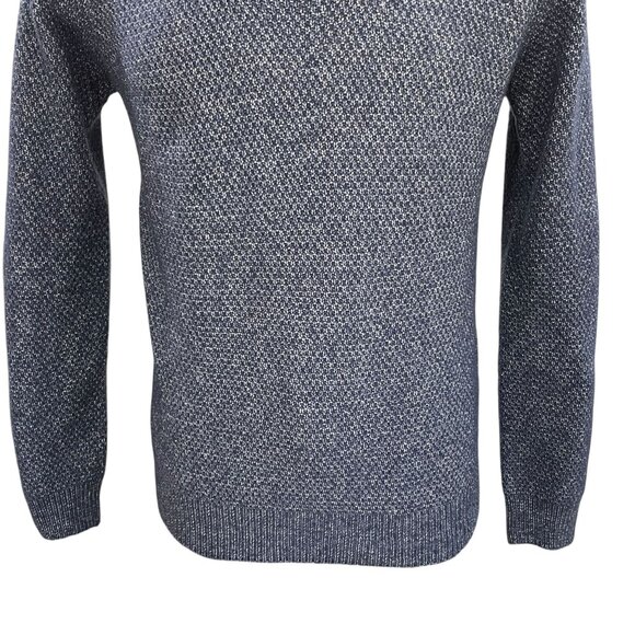 Alesbury Blue Half Zip Sweater NWOT Cabin Core Outdoorscore Minimalist Medium - Picture 8 of 9